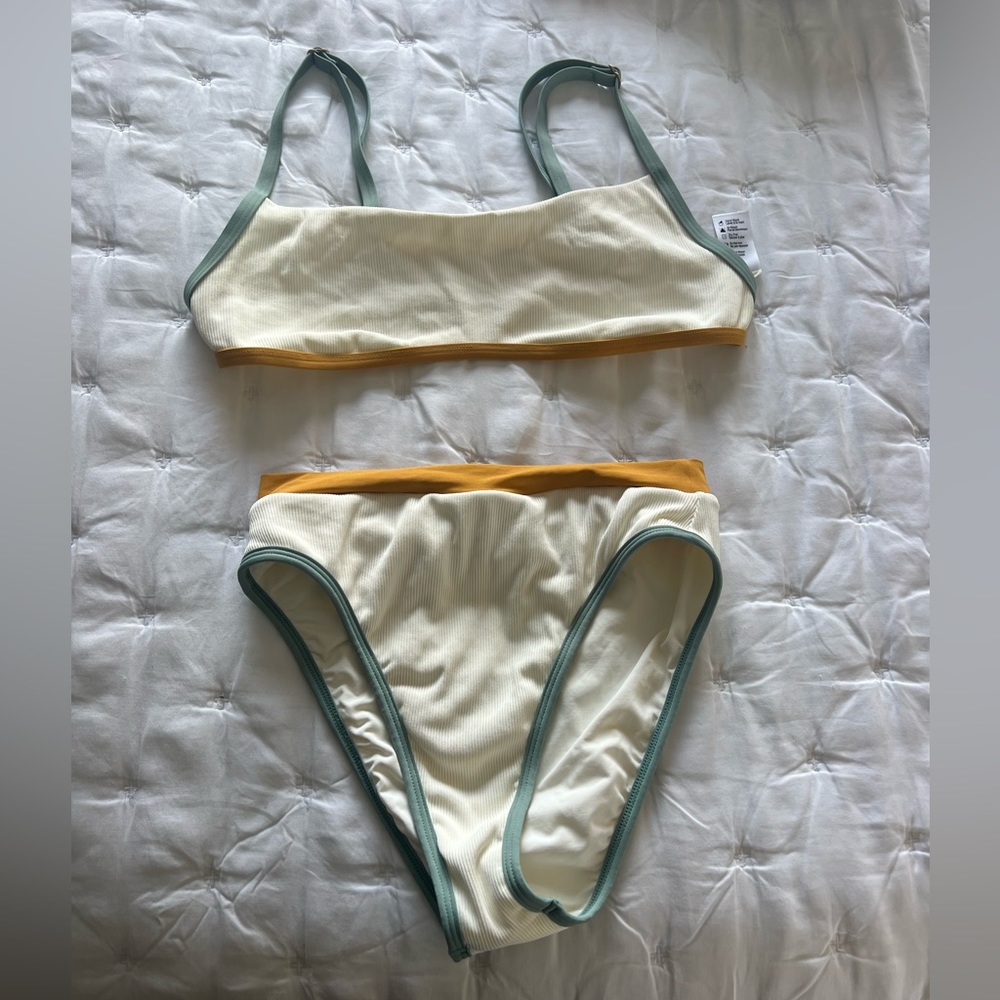 L Space French Cut High Waist Bikini Bottom